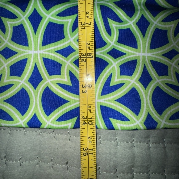 Gretchen Scott Isosceles Biltmore Rykell Sleeveless Dress Blue/Green Size XXS - Picture 4 of 9